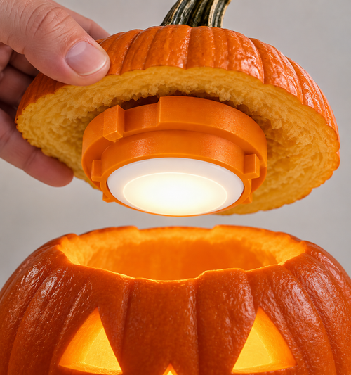 Light your pumpkin and enjoy!