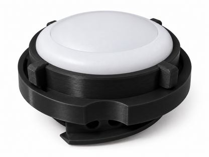 black lid light 3/4 side view