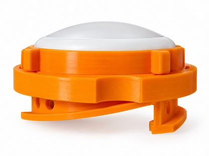 orange lid light side view