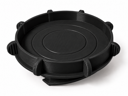 black puck light mount